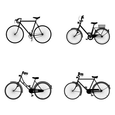 Bicycles clipart
