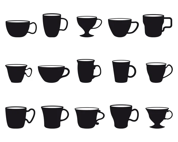 Чашки — стоковий вектор