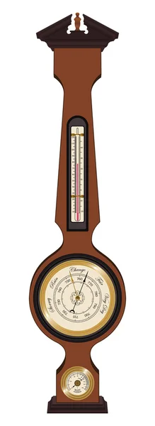 バンジョーの天気駅 — ストックベクタ