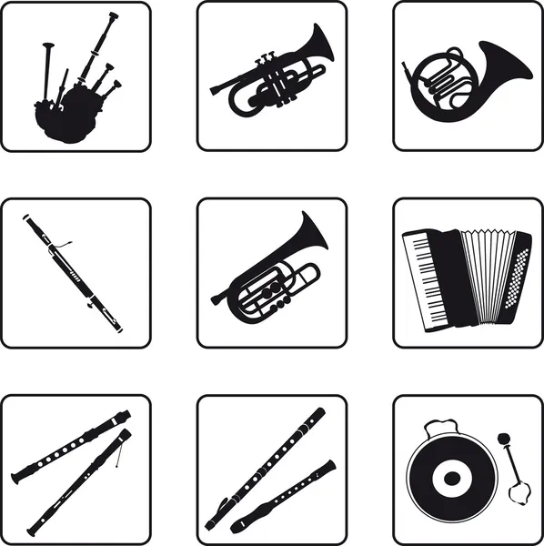 Μουσικά όργανα — Διανυσματικό Αρχείο