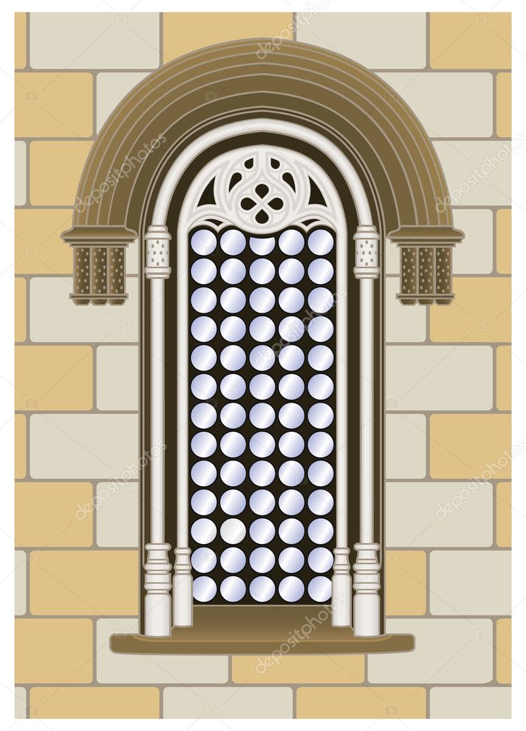 Gothic-Renaissance window