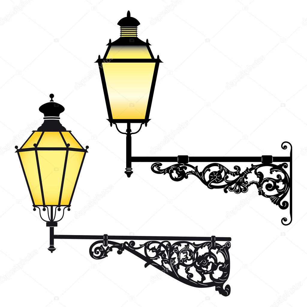 Wall street lamps