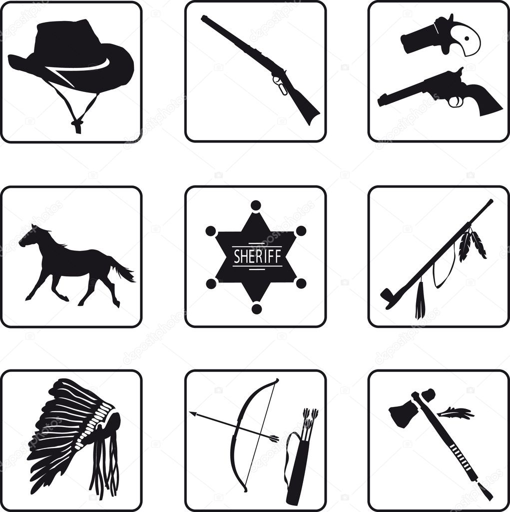 Old West symbols
