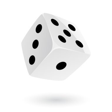 Dice 1 clipart