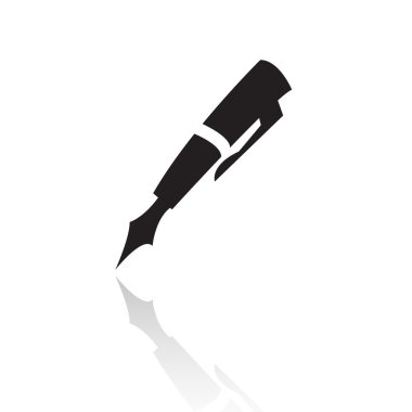 Line art black pen clipart