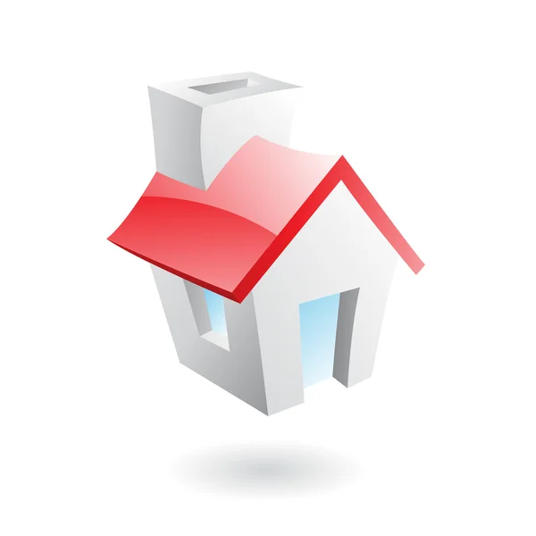 3D domu — Wektor stockowy