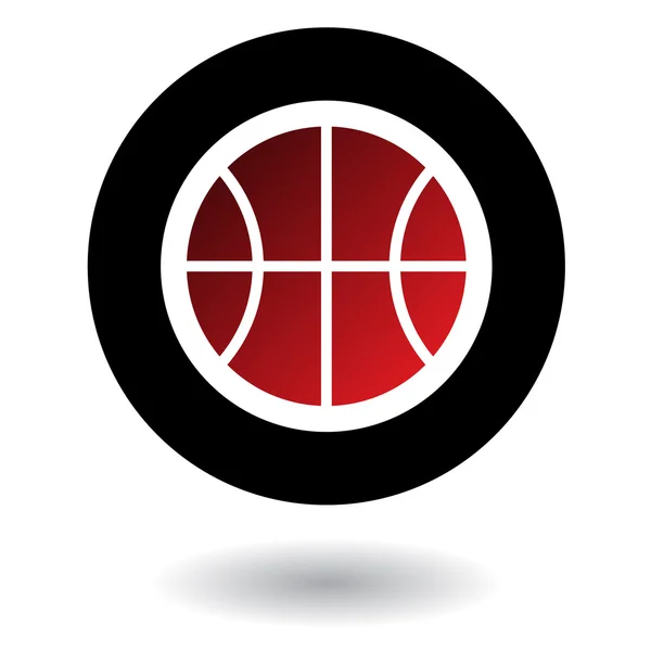 Logo basket — Vettoriale Stock