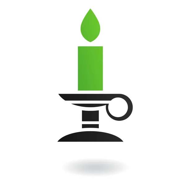 Candle — Stock Vector