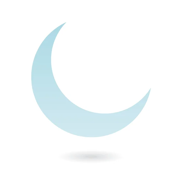 Lua Azul — Vetor de Stock