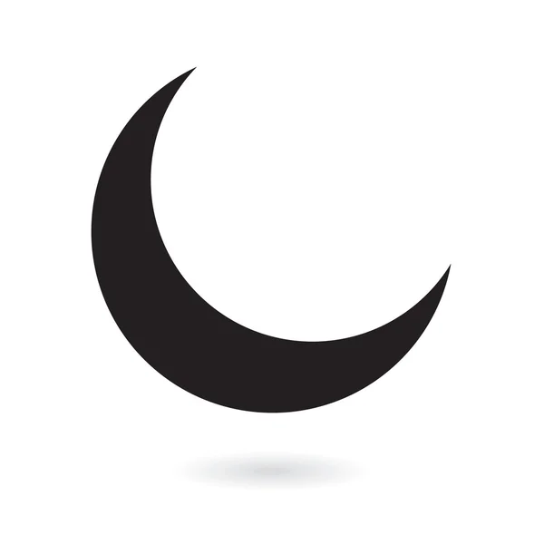 Lune noire — Image vectorielle