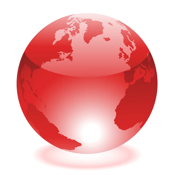 红色的世界 — 图库矢量图片
