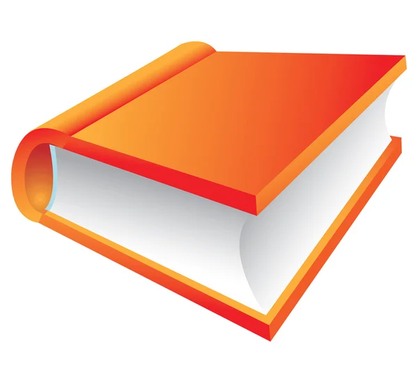 Libro naranja — Archivo Imágenes Vectoriales