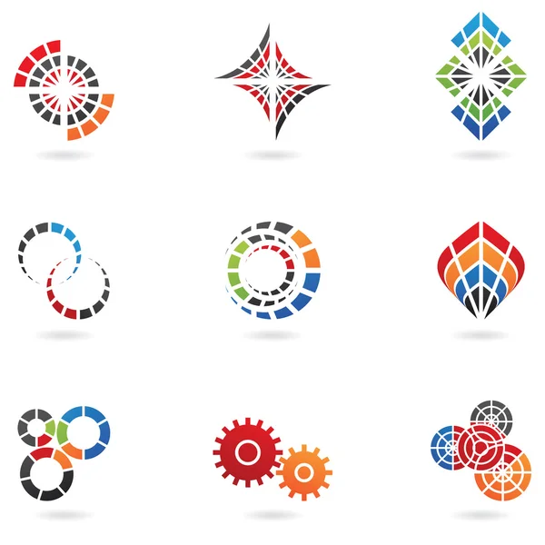 Cog icons — Stock Vector