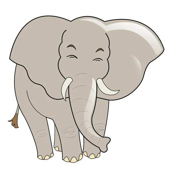 Elefantenbaby — Stockvektor