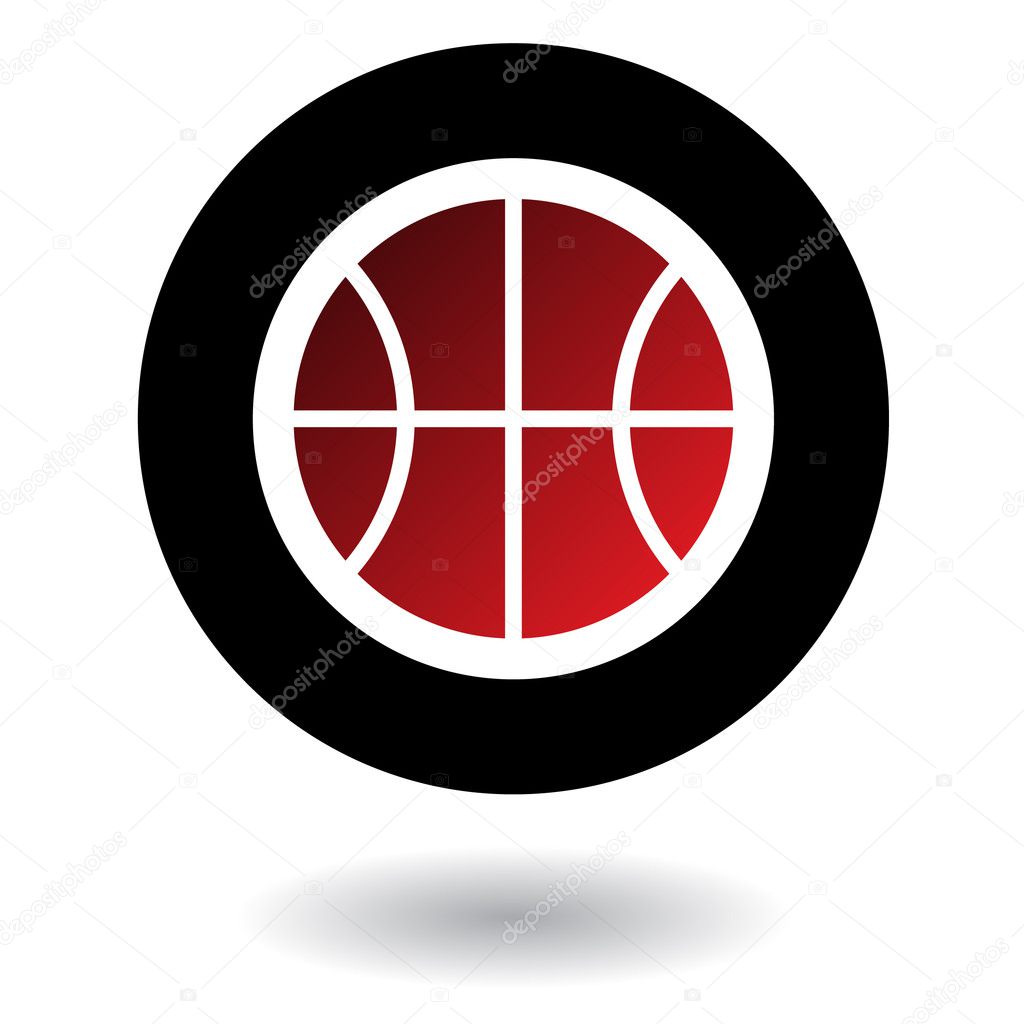 Basketball logo Stock Vector by ©cidepix #3881912