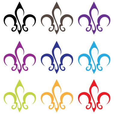 Fleur de lis, New Orleans clipart