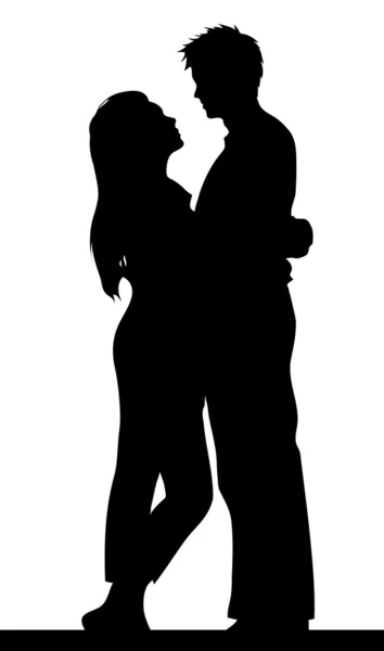 stock vector Happy couple