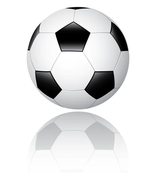 Bola de futebol, Futebol — Vetor de Stock