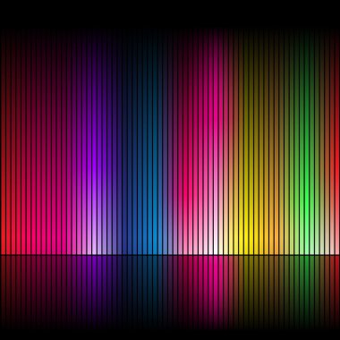 Abstract rainbow colours 4 clipart