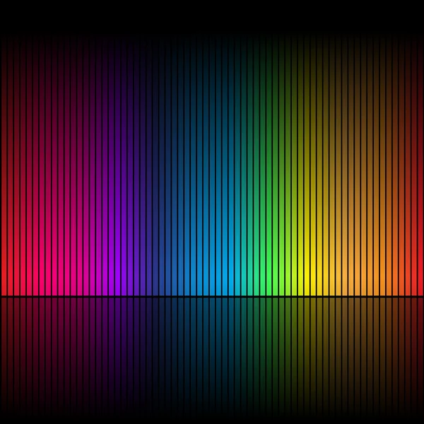 抽象的な虹の色 1 — ストックベクタ