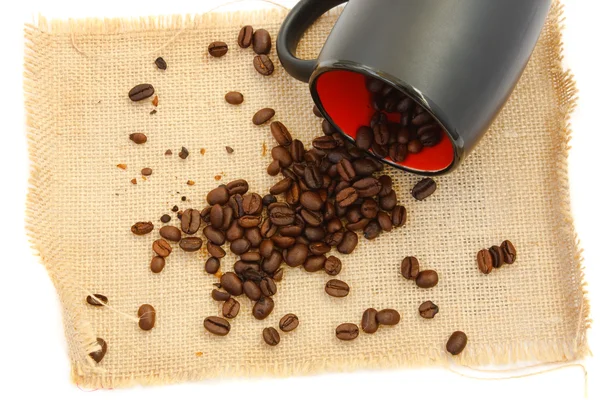 Kawa i kubek — Zdjęcie stockowe