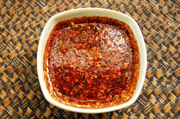 Thai-northeast style fried chicken sauce — Stock Photo, Image