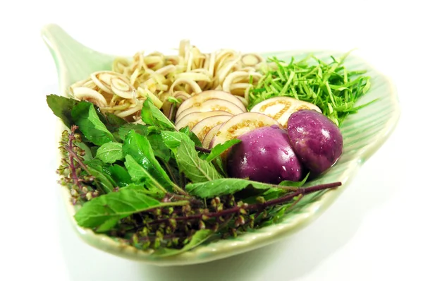 Sliced Thai vegetables — Stock Photo, Image