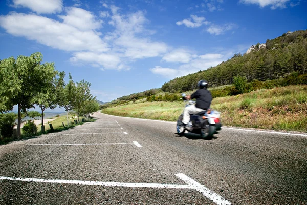 stock image Landscape and motorist