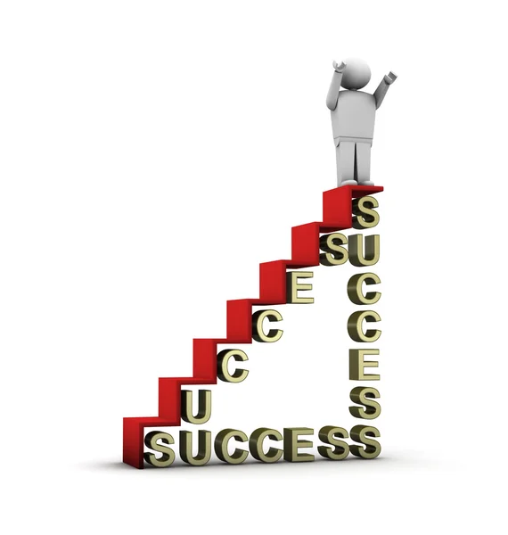 Camino al éxito — Foto de Stock