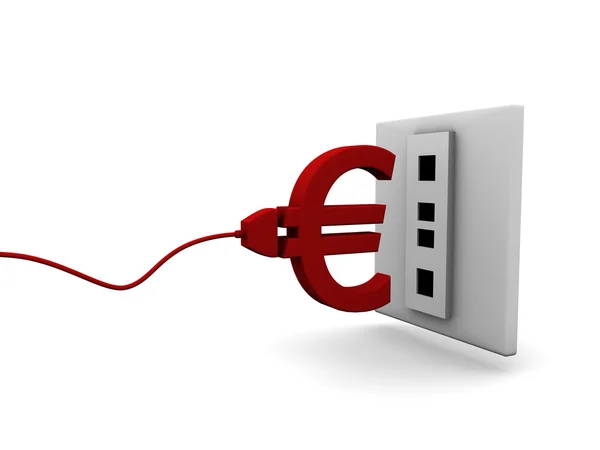 Euro plug — Stock Photo, Image
