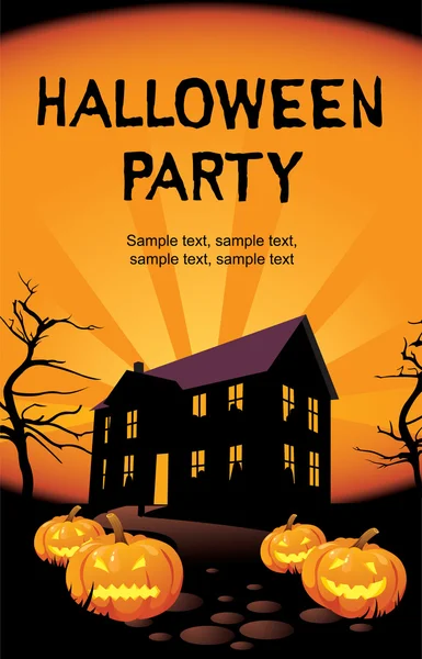 stock vector Halloween party