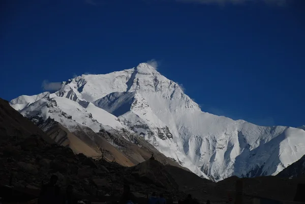 Everest - a cara do norte — Fotografia de Stock