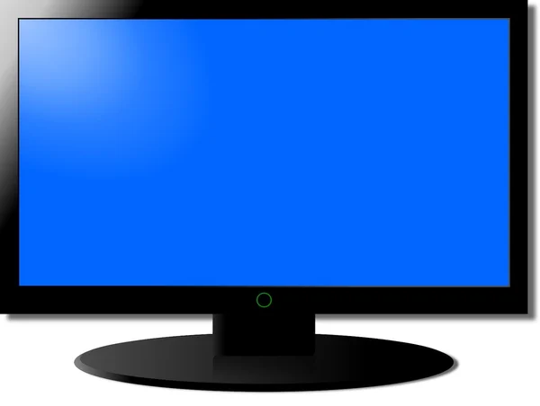 LCD Television — Stock Vector