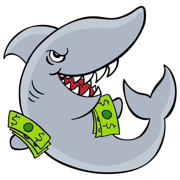 Loan Shark — Stock Vector