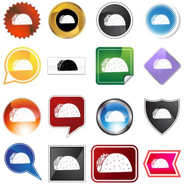 Taco Icon Set