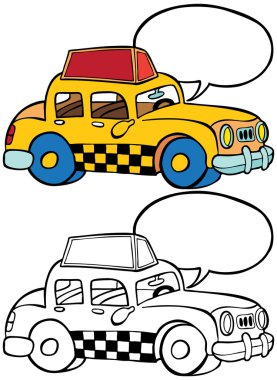 Taxi clipart