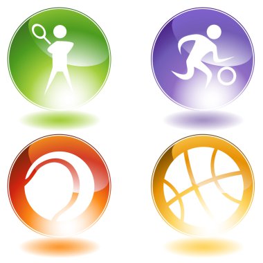 Sports Icons clipart