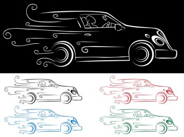 Fast Car clipart