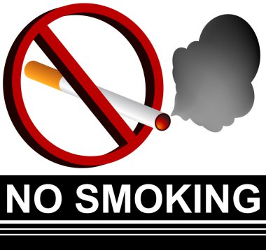 No Smoking Sign clipart