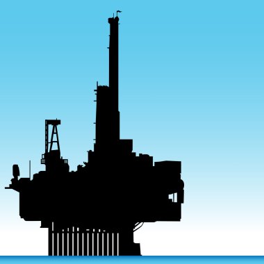 Oil Rig clipart