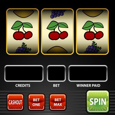 Slot Machine clipart