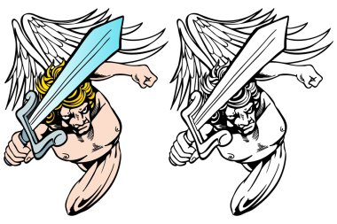 Angel Avenger Set clipart