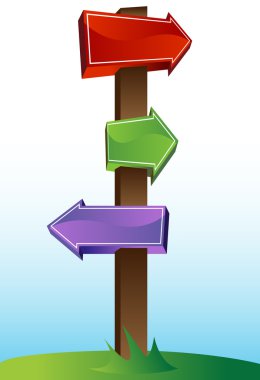 Crossroads Sign clipart