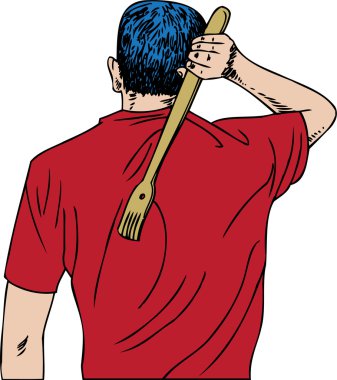 Back Scratcher clipart