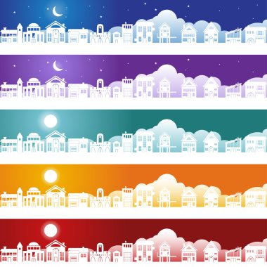 Real Estate Banner Set clipart