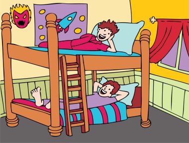 Bunkbeds clipart