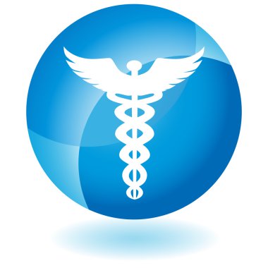 Caduceus Medical Symbol clipart