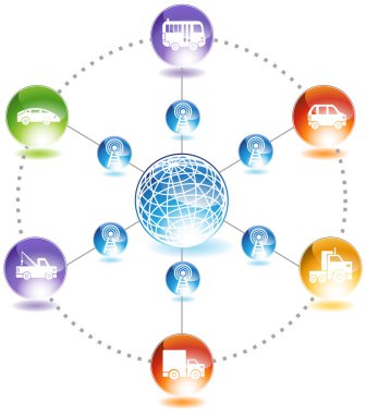 Transportation Global Networking clipart