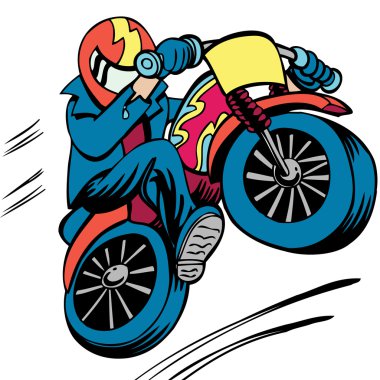 Dirt Bike Jump clipart