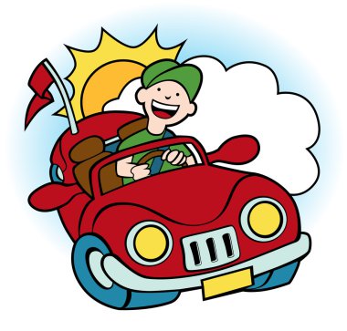 Convertible Car clipart